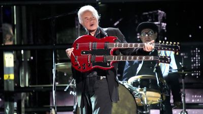 “As a guitar instrumental, it was totally unique in its mystery”: Jimmy Page performs live for the first time in 8 years, covering Link Wray’s Rumble at the Rock and Roll Hall of Fame