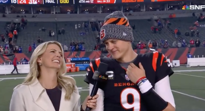 Joe Burrow Had NBC’s Melissa Stark Cracking Up Over His Perfect Description of Finger Injury