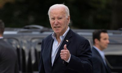 Nikki Haley and Ron DeSantis potent challengers to Biden in swing states, poll shows – as it happened