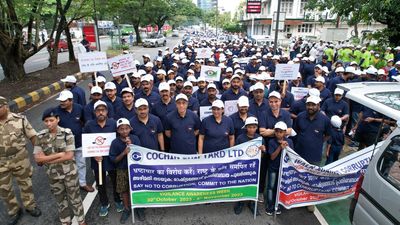 Walkathon against corruption organised in Kochi