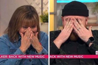 Lorraine Kelly reveals how Scots singer made her break down in tears