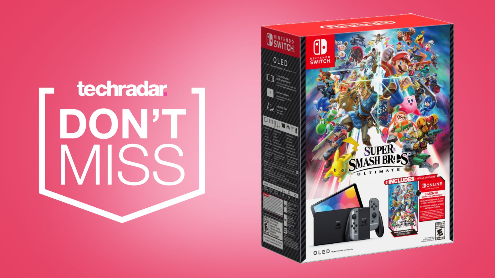 Super Smash Bros. Ultimate' Switch OLED Bundle Release Date, Price, and  Preorder Details