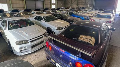 Inside The Secret Japanese Hangar Holding $10 Million Of Ready-To-Import Nissan Skyline GT-Rs