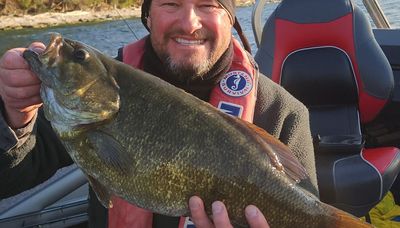 Big catch in Green Bay (ahem, smallmouth bass)