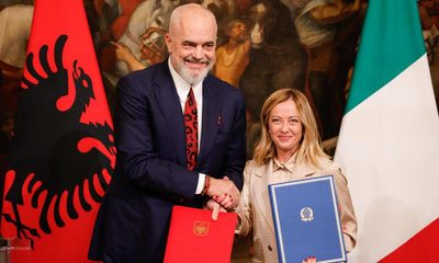 Italy to create asylum seeker centres in Albania, Giorgia Meloni says