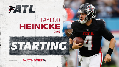 Falcons QB Taylor Heinicke will remain starter in Week 10