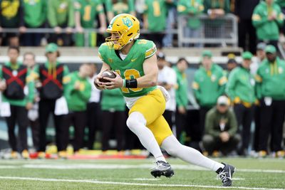 Rams land Oregon QB Bo Nix in PFF’s midseason mock draft