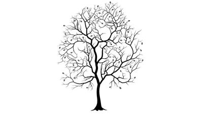 You have the eyes of a hawk if you can spot three rabbits in this tree in under 30 seconds