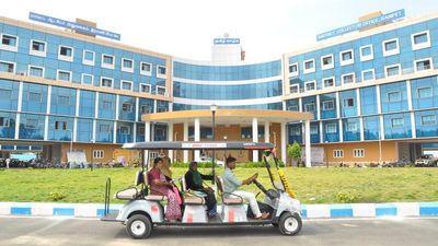 E-vehicle to transport seniors, persons with disabilities within Ranipet Collectorate premises