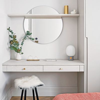 This genius vanity is going viral on TikTok as the ultimate space-saving solution for small bedrooms