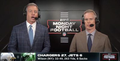 Troy Aikman Absolutely Destroyed the Jets at the End of Their Ugly Loss to Chargers