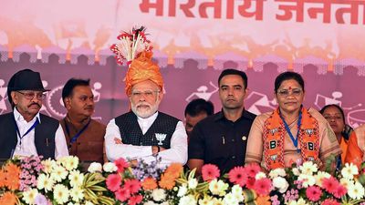 Terrorists, Maoists emboldened when Congress comes to power: Modi in Chhattisgarh