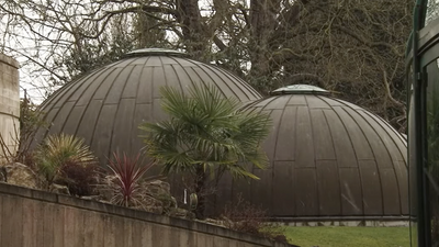 "The contractors had to excavate half a sphere in the ground and blow up a massive circular balloon in it." We’d forgotten how gloriously crazy Vince Clarke’s dome-shaped recording studio was. Here’s what it is now.