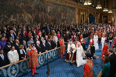 Pomp and ceremony in full force at historic state opening for King