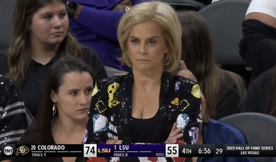 LSU’s Kim Mulkey Becomes a Funny Meme While Looking So Sad in Tigers’ Upset Loss to Colorado