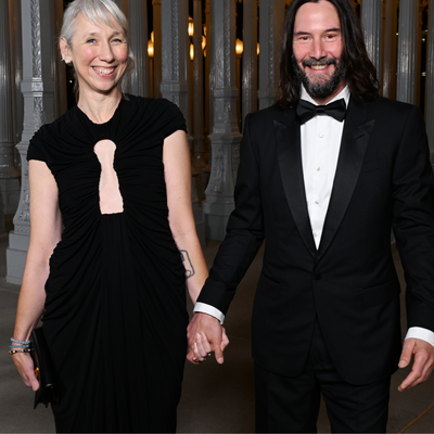 Keanu Reeves and Alexandra Grant, Adorable Lovebirds, Step Out for the LACMA Art + Film Gala
