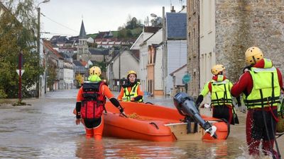 Schools closed after 'exceptional' floods hit northern France