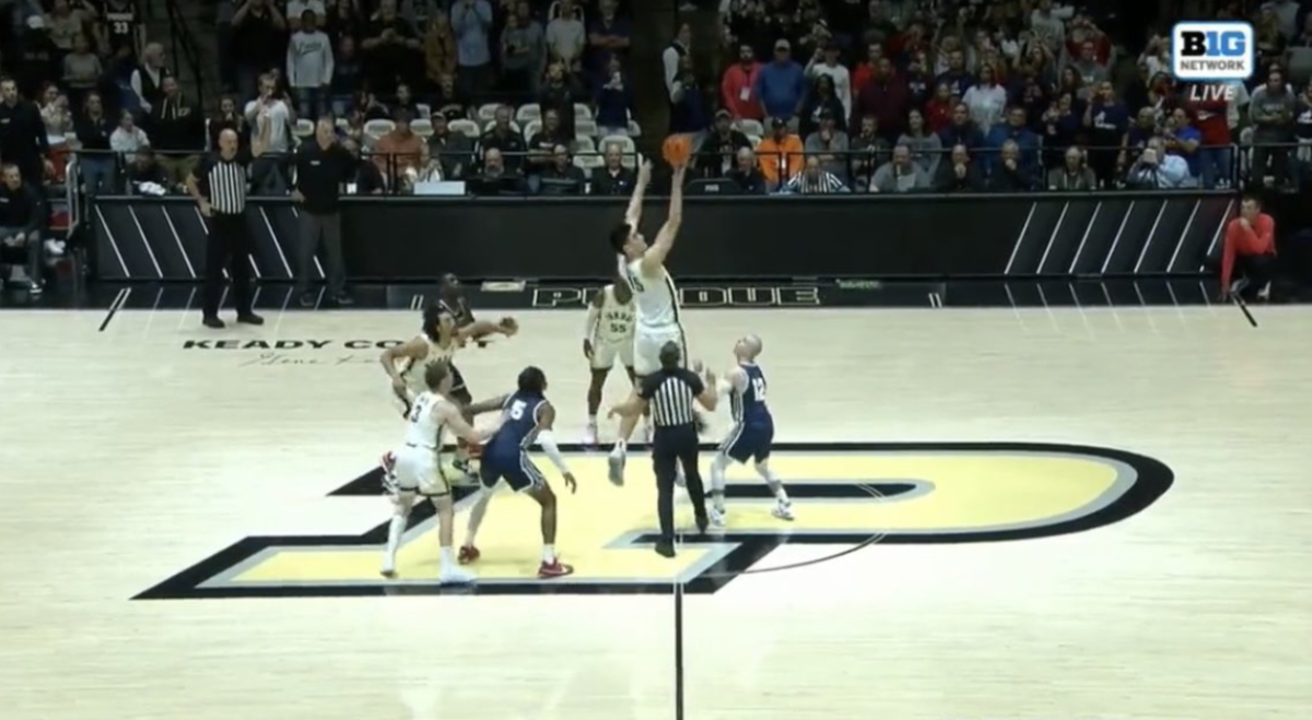 PurdueSamford Had the Most Overmatched Opening Tipoff…