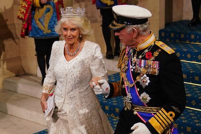 Return to pomp and ceremony as King steps into role long performed by his mother