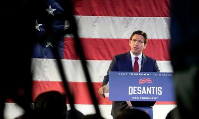 Beleaguered DeSantis falls further behind Trump in Florida, poll shows