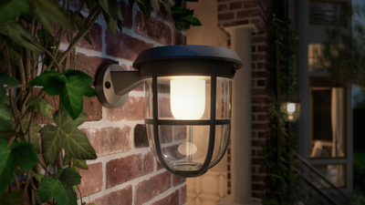 Illuminate your outside space with the new Philips auto-linkable solar lights
