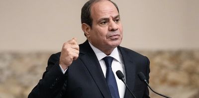 Egypt's strongman president faces election amid economic slump and popular anger over inaction on Gaza