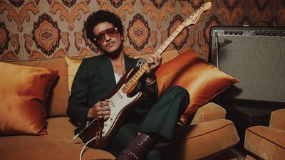 “A good guitar can bring something out of you… That’s what I wanted from this guitar”: Fender launches the Bruno Mars signature Strat, and it's a vintage-inspired masterpiece
