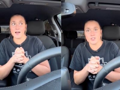 Teacher becomes emotional as she breaks down monthly expenses