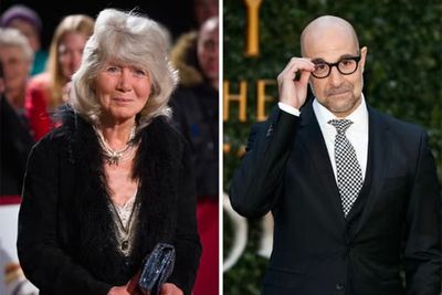 Jilly Cooper thinks very little of modern men, including ‘anti-glamour’ Stanley Tucci