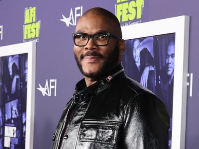 Tyler Perry gets emotional after talking about his late mother Willie Maxine Perry