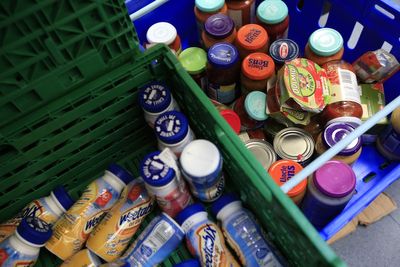 Food banks see tens of thousands of first-time users as parcels hit record high