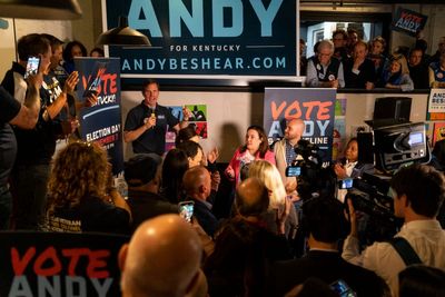 Democrat Andy Beshear easily wins re-election in deep-red Kentucky