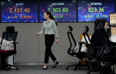 Stock market today: Asian shares mostly slip ahead of China-US meeting