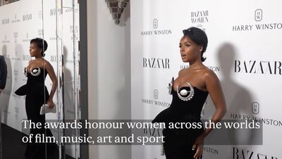 Stars hit red carpet for Harper’s Bazaar Women of the Year winners