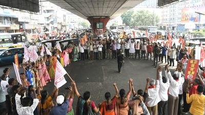 Bandh, protests against privatisation of Visakhapatnam Steel Plant peaceful