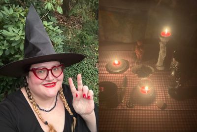 Witch who is attracted to herself achieves ‘heightened sense of fulfilment’ after self-marriage ceremony on Halloween