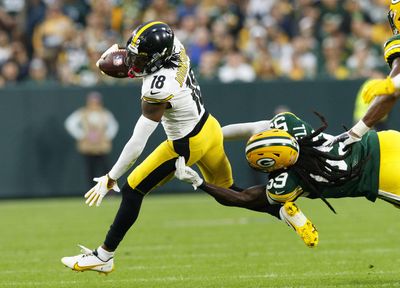 Steelers 3.5-point home favorites over Packers