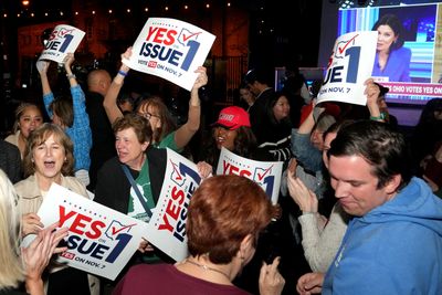 Ohio leads as abortion rights drive string of victories in US elections