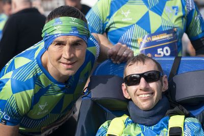 Kevin Sinfield announces new ultramarathon challenge in support of Rob Burrow and MND charities