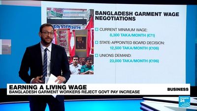Protests and clashes continue in Bangladesh over garment workers' wage demands