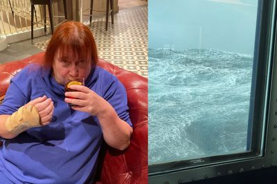 Terrified cruise passenger feared she would die in ‘horror’ storm – so she turned on Strictly