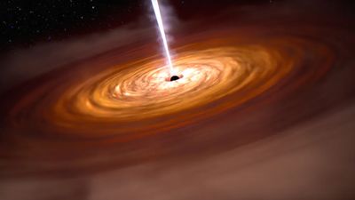 Universe's oldest X-ray-spitting quasar could reveal how the biggest black holes were born