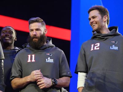 Tom Brady Used His Viral Photo With Victor Wembanyama to Savagely Roast Julian Edelman