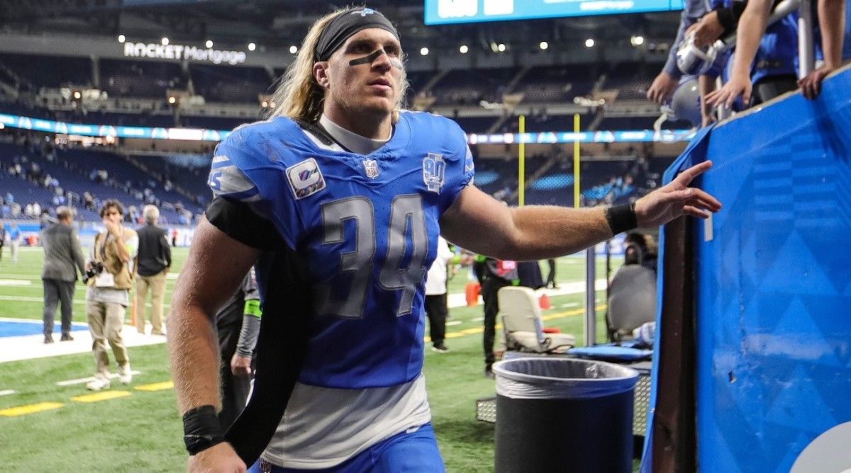 Lions’ Alex Anzalone Shares Whether He’ll Play If Baby…