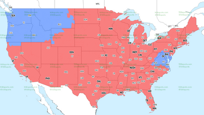 TV map, game day info for Seahawks’ Week 10 game against Commanders