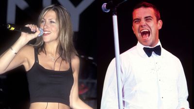 When did Robbie Williams and Nicole Appleton meet and why did they break up?