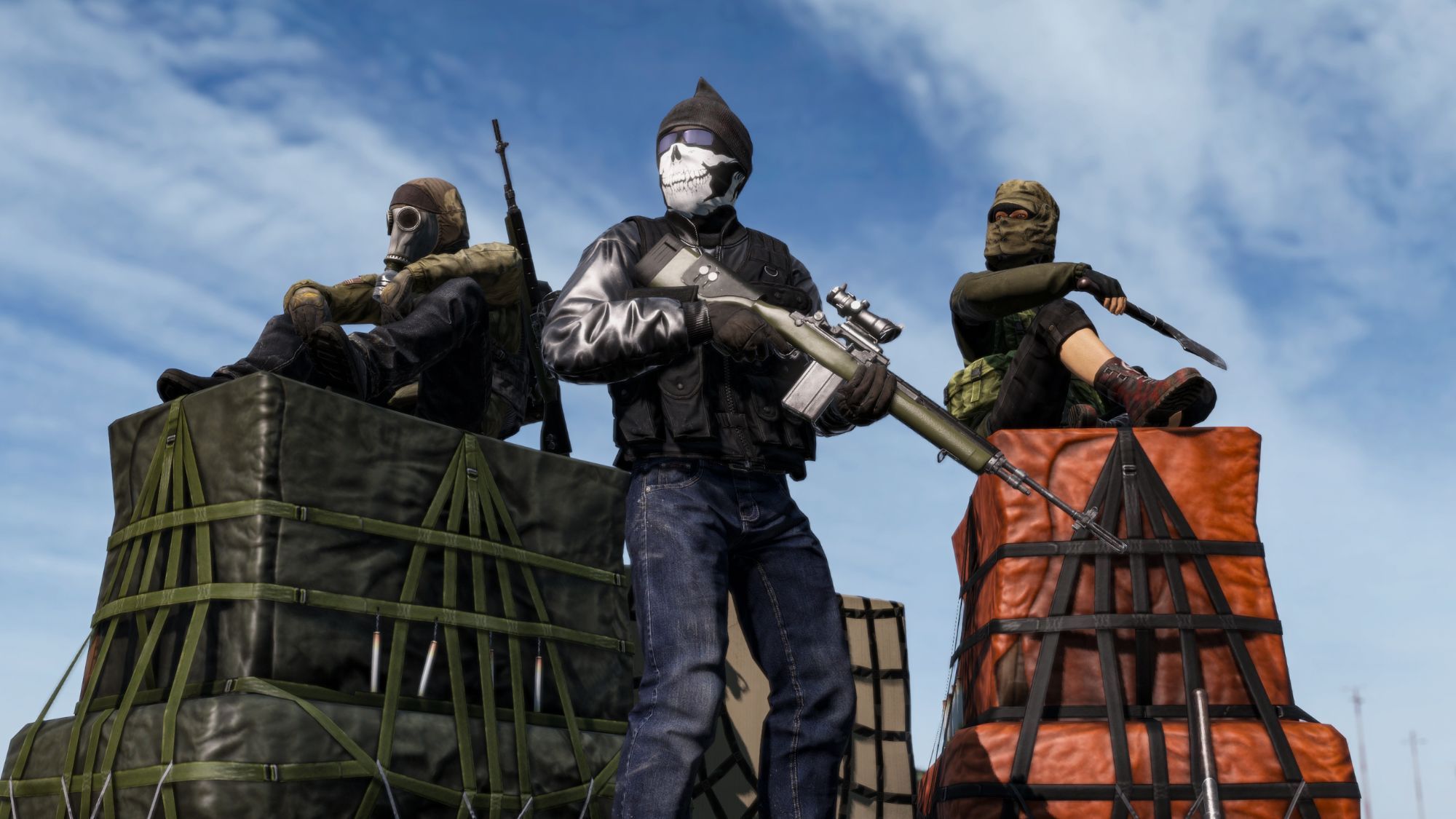 DayZ just added a new rifle, a new air base, and what the heck, a whole new  damn sky
