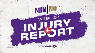 Vikings first Week 10 injury report is full of starters