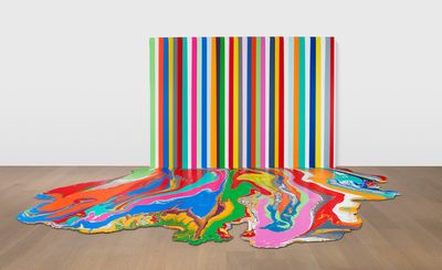 Last chance to see: Ian Davenport’s ‘Lake’ of colour in London