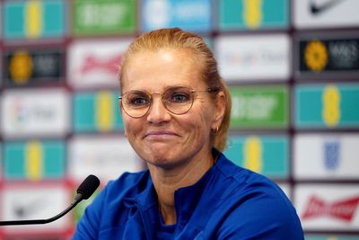 Sarina Wiegman ‘in good place’ with England and not looking at job in men’s game